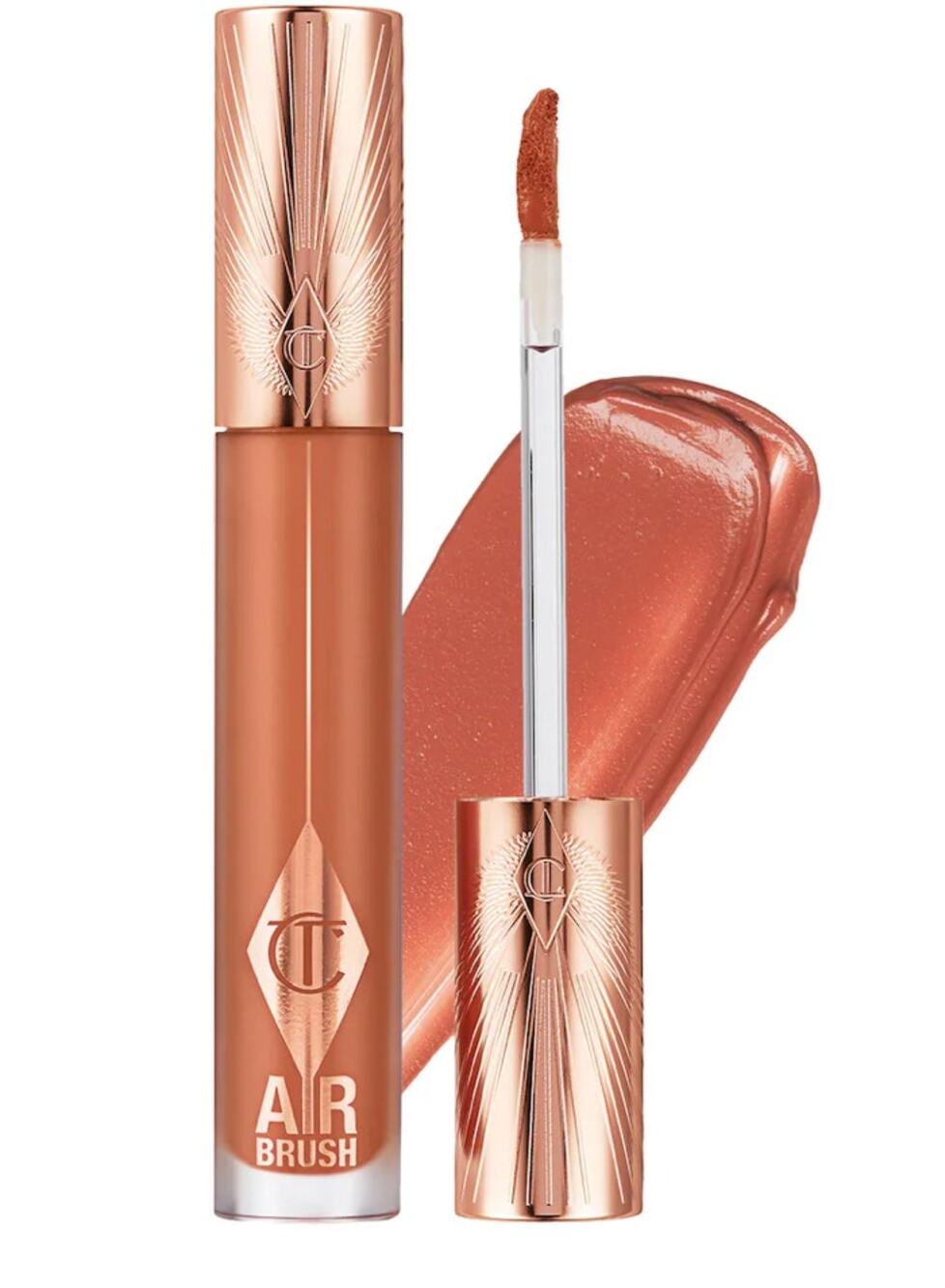Charlotte Tilbury Airbrush Flawless Matte Lip Blur Liquid Lipstick "Honey Blur"